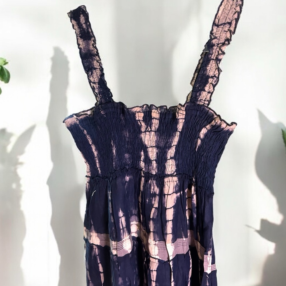 NWT Chaudry KC Smocked Maxi Dress - NWT - Size Medium - Picture 4 of 9